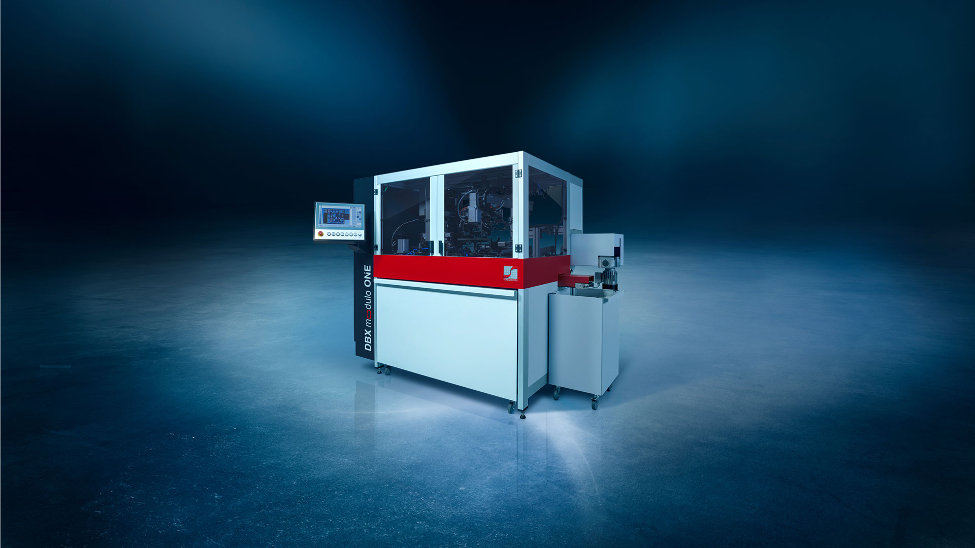 Modulo Center One Machine DBX modulo ONE - Deboxing - Modulo SCHNEIDER Optical Machines