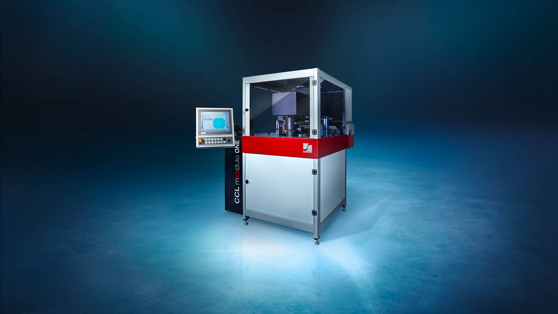 Modulo Center One Machine CCL modulo ONE - Laser Marking - Modulo SCHNEIDER Optical Machines